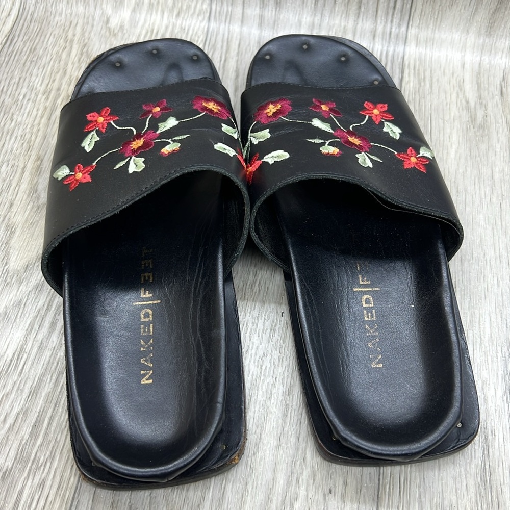 Vintage NAKED FEET Sandals - Picture 4 of 9